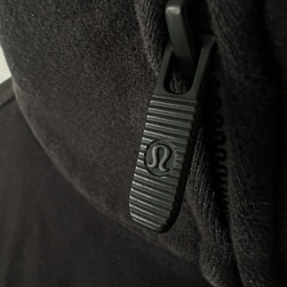Lululemon Wind Down Jacket Full Zip Black Size 6 - Picture 8 of 12
